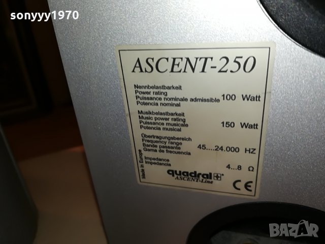 QUADRAL 0708212031, снимка 10 - Тонколони - 33752886