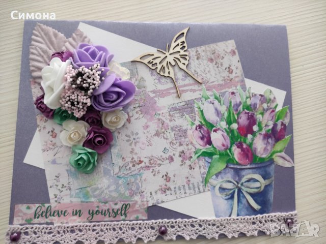 Ръчно изработени картички, снимка 5 - Други услуги - 17280967