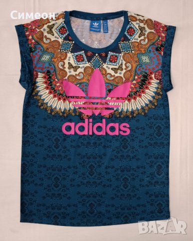 Adidas Originals Tee оригинална тениска S Адидас спорт фланелка, снимка 1 - Спортни екипи - 44258130