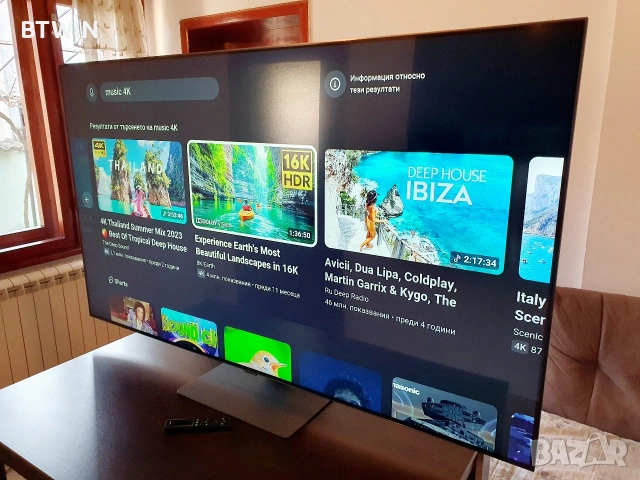 Телевизор - Samsung 65 ИНЧА - QLED - SMART TV - 4K - 120Hz !, снимка 14 - Телевизори - 53925810
