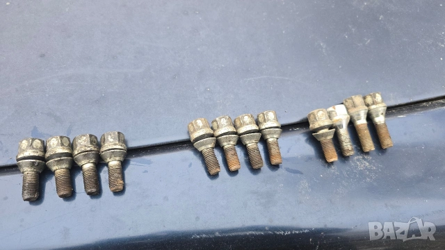 16 броя Болтове за джанти свалени от Рено Renault , снимка 3 - Части - 53201966