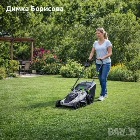 Мощна електрическа косачка за трева 2400W 