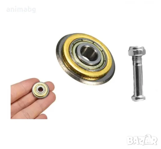 АНИМАБГ Резачка за стъкло с колело, Волфрамов карбид, 22*6*6 мм , снимка 8 - Друга електроника - 48472439