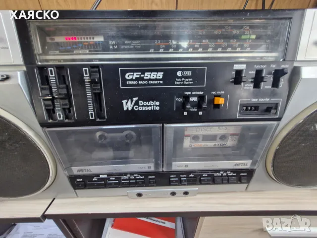 SHARP GF-565, снимка 3 - Радиокасетофони, транзистори - 49357982