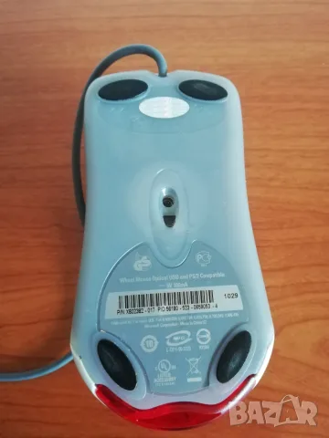 Microsoft wheel optical USB/PS/2 мишка, снимка 7 - Клавиатури и мишки - 56112681