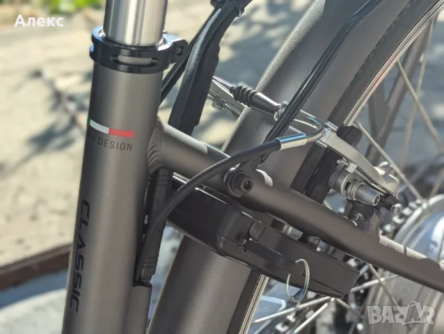 Електрически велосипед Bianchi, E-Spillo Classic City Lady, 28'' - НОВО + 2 г. гаранция!, снимка 7 - Велосипеди - 56082142