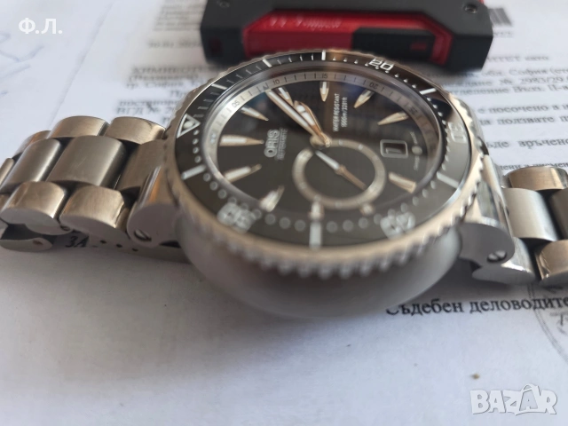 Oris Divers Titan Small Seconds Date, снимка 9 - Мъжки - 53993020