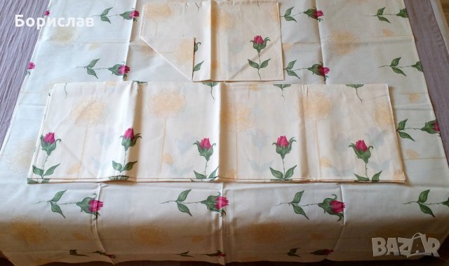 *НОВ* Комплект спално бельо - Червени рози, снимка 3 - Спално бельо - 31716610