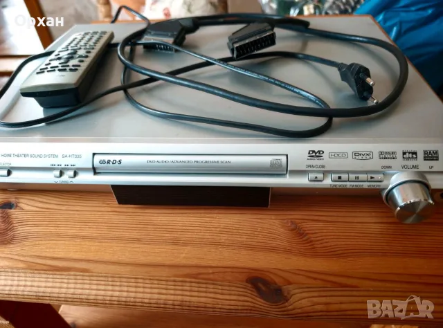 DVD система / ресивър за домашно кино Panasonic SA-HT335 с оригинално дистанционно