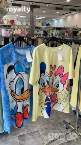 Овърсайз Памучни Тениски Различни Цветове , снимка 2 - Тениски - 54150831