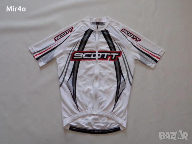 вело джърси scott екип тениска блуза фанела екип елек шосейно колоездене мъжко оригинал M