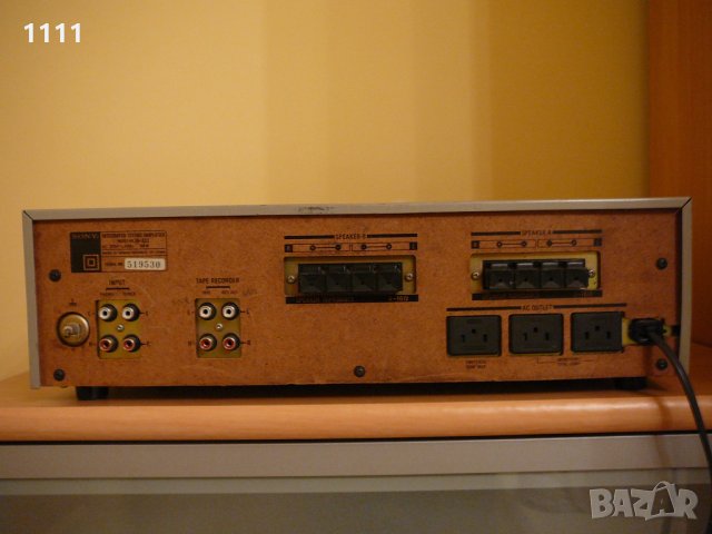 SONY TA-333 , снимка 4 - Ресийвъри, усилватели, смесителни пултове - 35349130