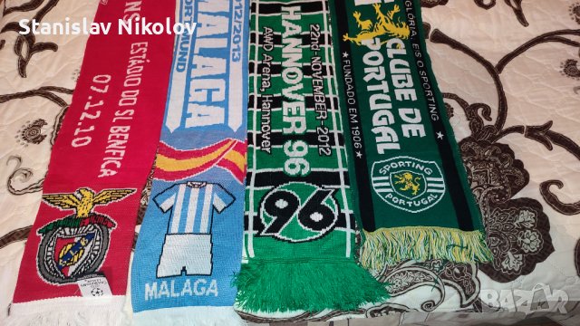 Футболни шалове на Arsenal, England, Aris, Schalke 04, St. Pauli and more, снимка 7 - Футбол - 40229407