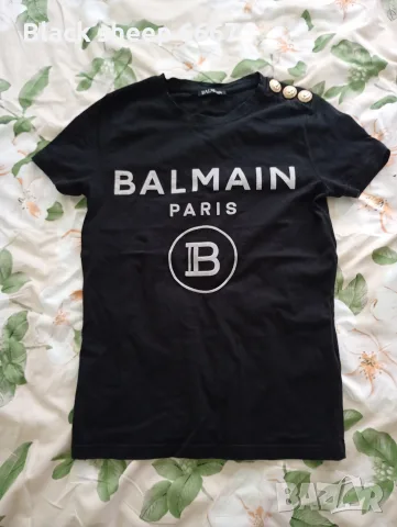 оригинална тениска balmain, снимка 2 - Тениски - 55724148