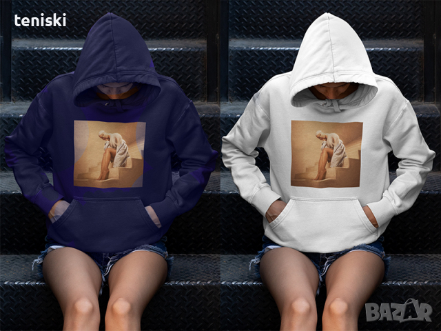  Качествени Суичъри Ariana Grande Ариана Гранде принт Дамски и детски, снимка 9 - Суичъри - 31808624