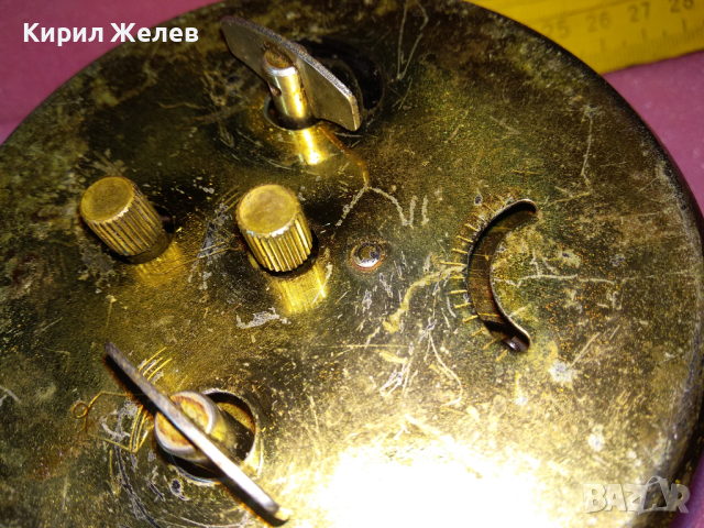 PRIM MADE IN CZECHOSLOVAKIA Стар МЕХАНИЧЕН КОЛЕКЦИОНЕРСКИ ЧЕХОСЛОВАШКИ БУДИЛНИК - ПРИМ 30611, снимка 13 - Антикварни и старинни предмети - 44549503