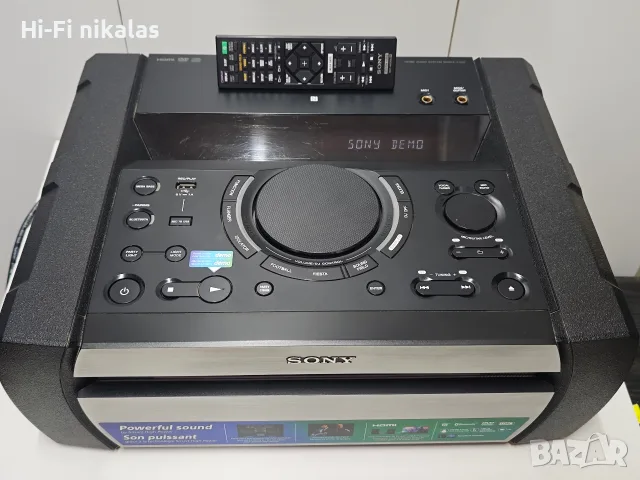 аудио система стерео уредба SONY SHAKE X70 HCDSHAKEX70 + дист., снимка 2 - Аудиосистеми - 56161335