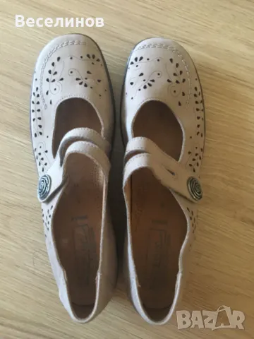 Дамски ниски обувки естествена кожа Luftpolster , снимка 3 - Дамски елегантни обувки - 50137037