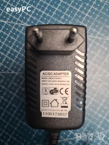 Захранващ адаптер GM36-075330-2 7.5V 3.3A, снимка 5 - Друга електроника - 48942751