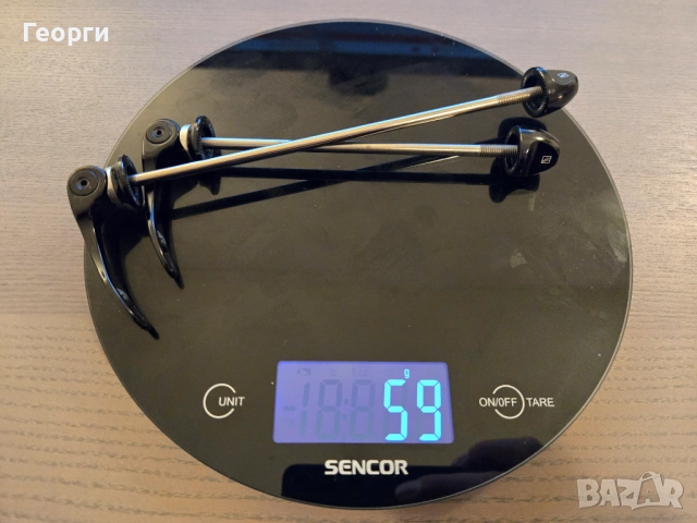 Леки титаниеви QR оси HUNT Sprint SL Ti