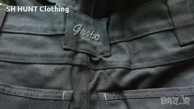 GESTO Work Wear Trouser размер 52 / L Работен панталон W4-76, снимка 14 - Панталони - 51993931