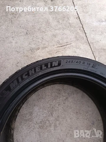 2бр. зимни гуми Michelin Pilot Alpin 5 размер 245/40r19, снимка 3 - Гуми и джанти - 56201659