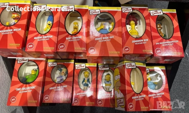 Sideshow The Simpsons Polystone Bust фигури статуи колекция 
