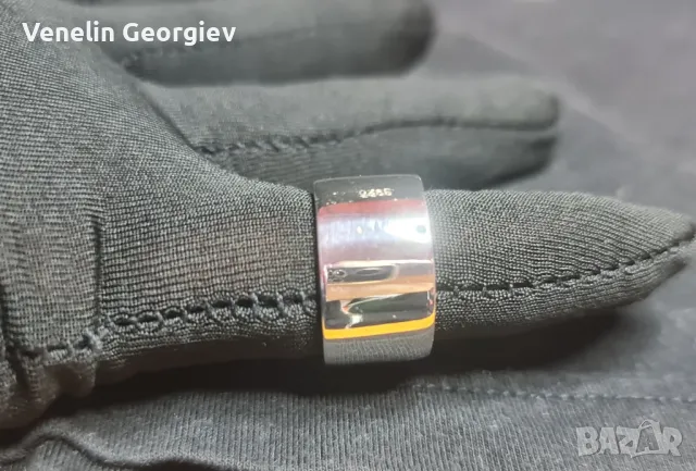 Дамски сребърни пръстени проба 925. Размер: 54-53, снимка 5 - Пръстени - 49829813