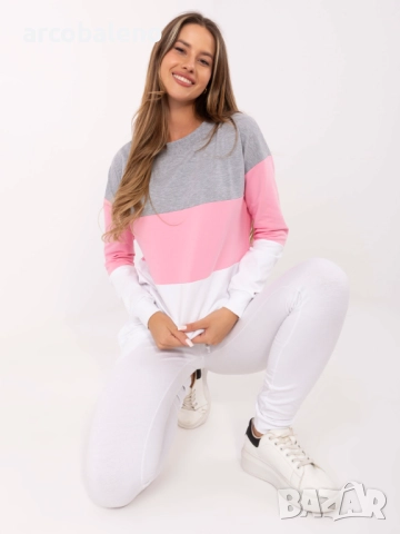 Ежедневен дамски комплект анцуг от памук Sandra, 5цвята , снимка 10 - Комплекти - 51699108