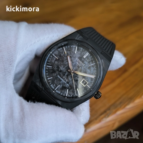 Tissot PRX Powermatic 80 Carbon 40.5 mm, снимка 3 - Мъжки - 52558928