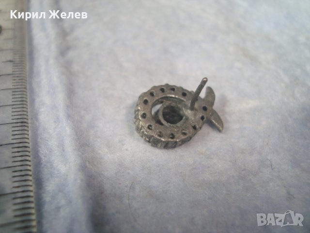 СТАРА СРЕБЪРНА СКЪПОЦЕННА РЕТРО АРТ ОБЕЦА ОКСИДИРАНО СРЕБРО с МАРКАЗИТ и ЦИРКОНИ 32368, снимка 8 - Антикварни и старинни предмети - 38360763