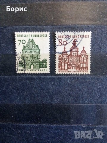 Германия - ФРГ - 1964-65 год., снимка 4 - Филателия - 40040857