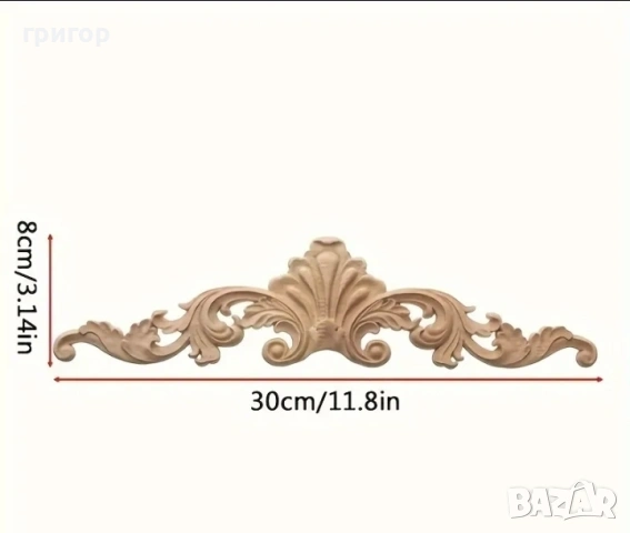 дървена декорация, снимка 2 - Декорация за дома - 54039207