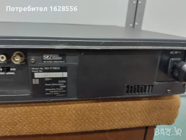 Panasonic NV-F70 hi-fi stereo VHS video , снимка 10 - Декове - 56106433