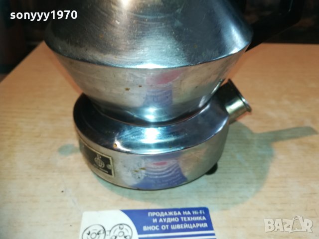 Vintage Art Deco Zappia Paradiso-Espresso Maker-внос швеицария, снимка 8 - Колекции - 30180685