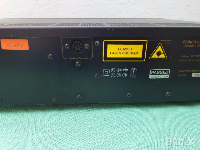 Nakamichi OMS-7Е  CD PLAYER, снимка 11 - Плейъри, домашно кино, прожектори - 29387789