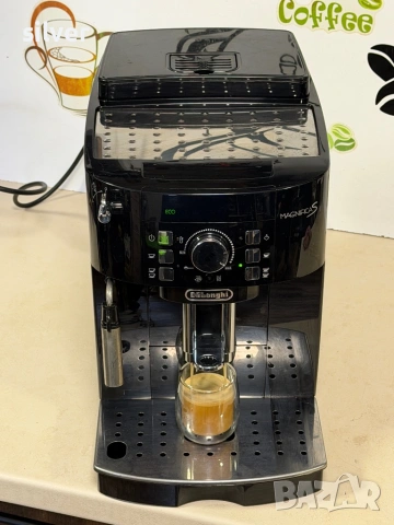 Кафемашина кафе автомат delonghi magnifica S с гаранция, снимка 5 - Кафемашини - 53986615