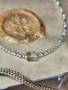 Гривна за глезен, Сваровски/Swarovski, 925 сребро, снимка 3