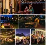 6 м Външни G40 LED глобусни светлини 4 режима Димируеми, водоустойчиви крушки 7+1, снимка 8