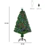 ПРОМОЦИЯ Коледна елха с вградени LED светлини и височина 150 см, 88038, снимка 7