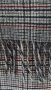 Стилен зимен вълнен шал plaid дизайн, снимка 4