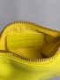 Нова дамска чанта Steve Madden Yellow Jelly с несесер, снимка 8