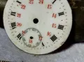 КРАСИВ ПОРЦЕЛАНОВ ЦИФЕРБЛАТ от СТАР РЯДЪК ШВЕЙЦАРСКИ ДЖОБЕН ЧАСОВНИК с РИМСКИ и АРАБСКИ ЦИФРИ 49697, снимка 8