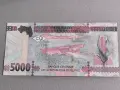 Банкнота - Гвинея - 5000 франка UNC | 2022г., снимка 2