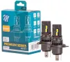 LED крушки M-TECH SMART PREMIUM H4-12V-6000K-Canbus,к-т/2 бр./, снимка 1