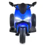 ТОП ЦЕНА!НОВО!Детски акумулаторен мотор с 3 гуми Nairobi BLUE с 6V батерия,Bluetooth, снимка 3