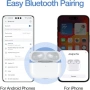 Нов Резервен кейс за AirPods Pro 1/2 USB-C Qi 660mAh кутия за зареждане на слушалки, снимка 3