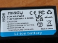 батерия NP-FW50 за Sony фотоапарати, снимка 3