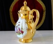 Кана баварски порцелан,злато,картина на Антоан Вато. , снимка 4