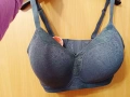 Сив сутиен Triumph 90 E нов, снимка 1